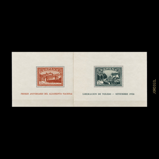 España · Edifil 836-837 · 1937 · 36 €