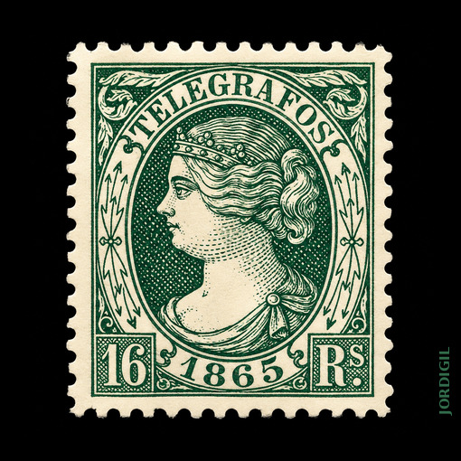 Telégrafos España · Edifil 11 · 1865 · 20 €
