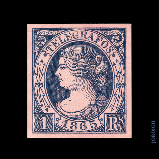 Telegrafos España · Edifil 5 · 1865 · 20 €