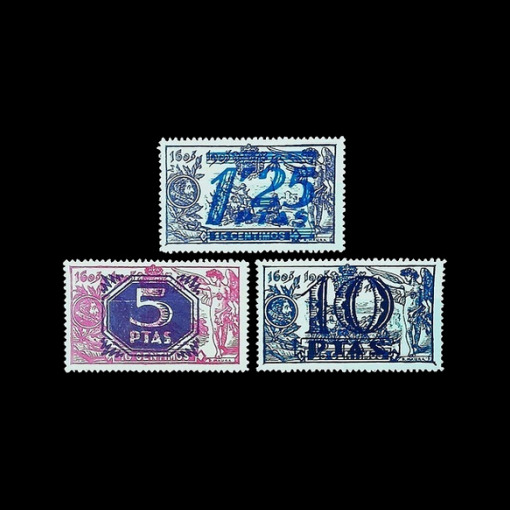 España 1938 Edifil NE35-37