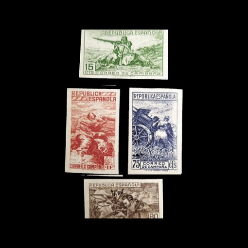 España 1939 Edifil NE55 ABCD Sin dentar