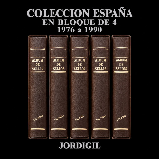 España 1976-1990 Edifil Bloque de 4