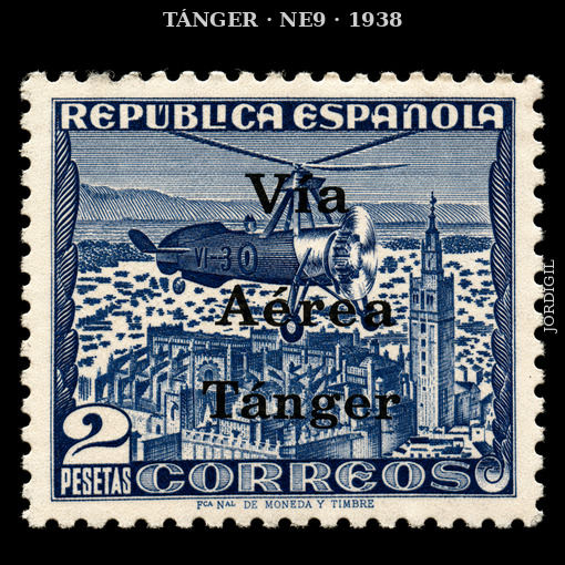 Tánger 1938 Edifil NE9