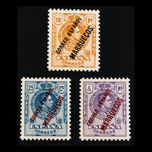 Tánger 1909-1914 Edifil NE1-3