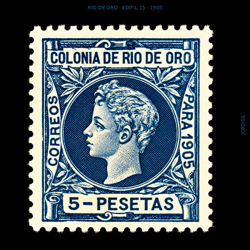 Rio de Oro 1905 Edifil 15