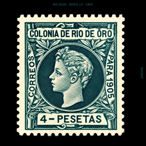 Rio de Oro 1905 Edifil 14