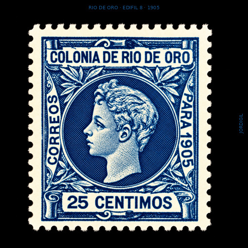 Rio de Oro 1905 Edifil 8
