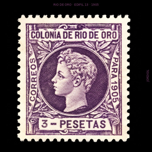 Rio de Oro 1905 Edifil 13