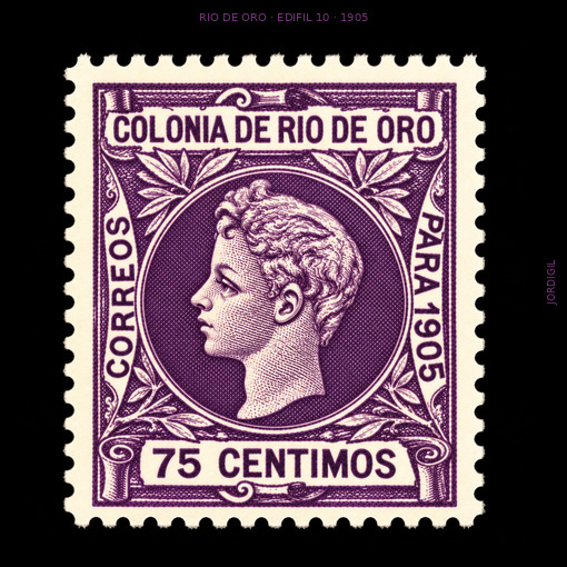 Rio de Oro 1905 Edifil 10