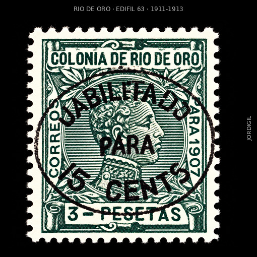 Rio de Oro 1911-1913 Edifil 63