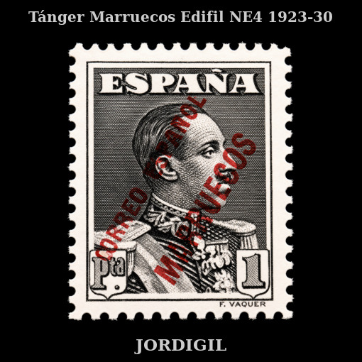Tánger 1923-1930 Edifil NE4
