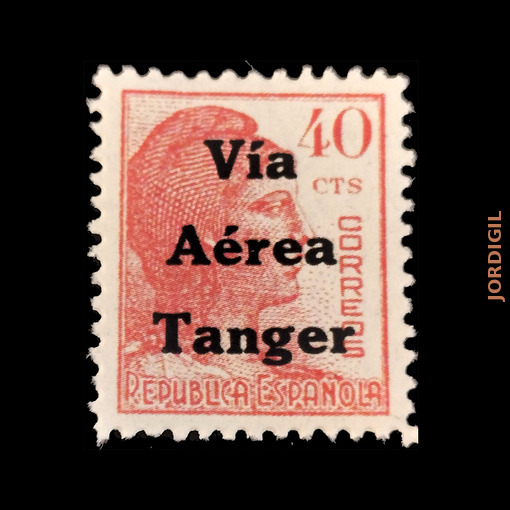 Tánger · Edifil 134 · 1940-1945 · 18 €