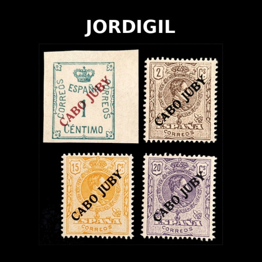 Cabo Juby · 1922-1923 · Edifil 19-21+20A · 85 €