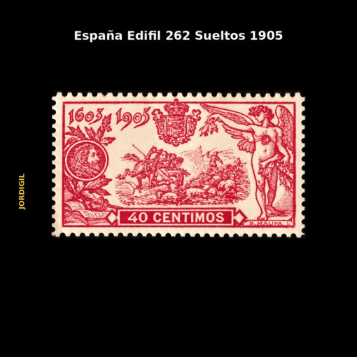 España III Centenario Publicacion "El Quijote" · 1905 · Edifil 262 · 21 €