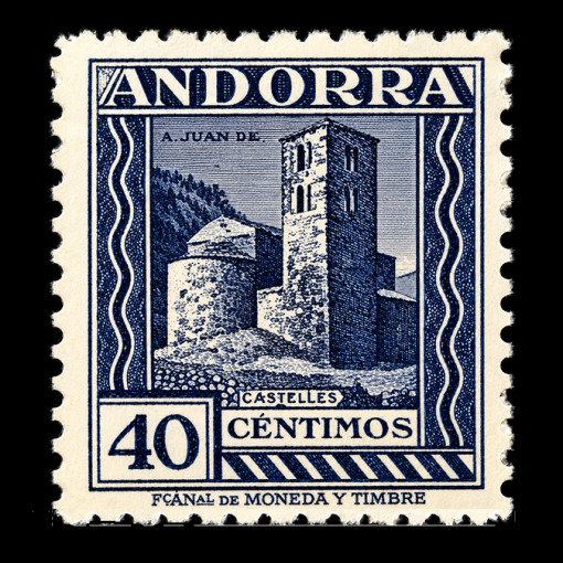 Andorra Edifil 37 Paisajes de Andorra 1935-1943 Edifil 37