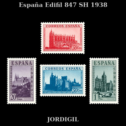 España 1938 Edifil 847sh