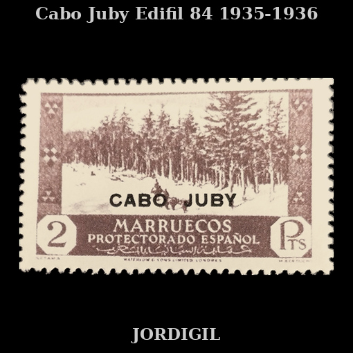 Cabo Juby 1935-1936 Edifil 84